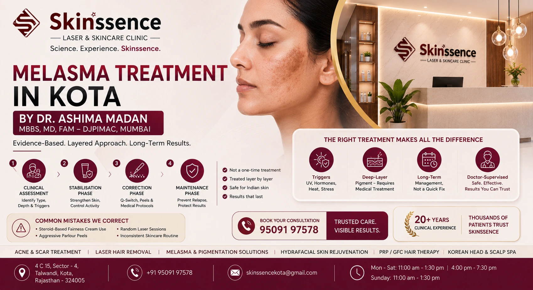 Q-Switch Laser Pigmentation Treatment Kota