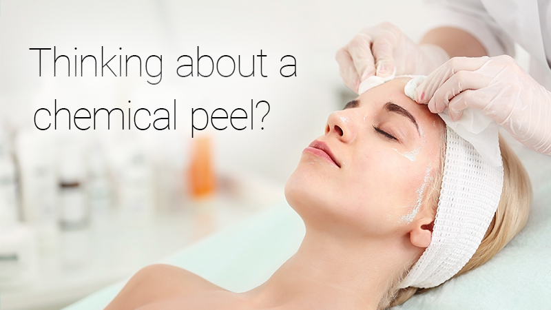 Get flawless skin with chemical peel by the best Skin Doctor!